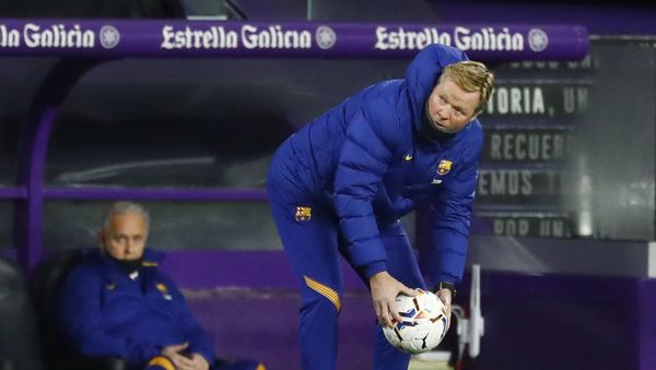 Soccer Football - La Liga Santander - Real Valladolid v FC Barcelona - Estadio Jose Zorrilla, Valladolid, Spain - December 22, 2020 Barcelona coach Ronald Koeman Soccer Football - La Liga Santander - Real Valladolid v FC Barcelona - Estadio Jose Zorrilla, Valladolid, Spain - December 22, 2020 Barcelona coach Ronald Koeman - Sputnik International
