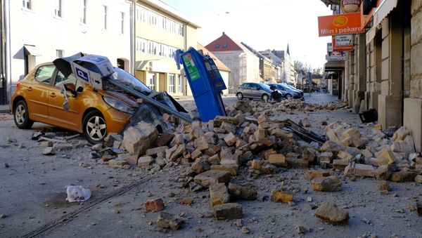 Rubble-Covered Streets & Devastated Towns: Croatia Reels From Worst Quake in Decades - Sputnik International