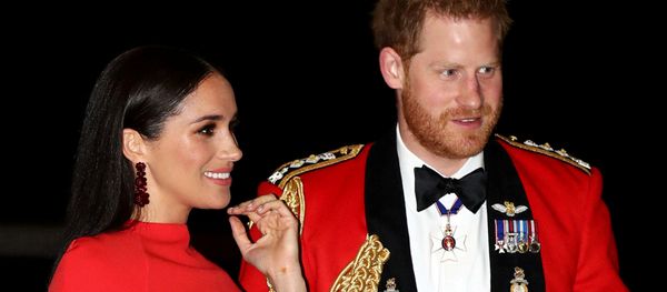 Britain's Prince Harry and his wife Meghan arrive to attend the Mountbatten Festival of Music at the Royal Albert Hall in London, Britain, 7 March 2020 Britain's Prince Harry and his wife Meghan arrive to attend the Mountbatten Festival of Music at the Royal Albert Hall in London, Britain, 7 March 2020 - Sputnik International