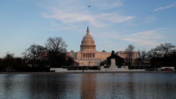 The U.S. Capitol building is seen a day after supporters of U.S. President Donald Trump occupied it, in Washington, U.S. January 7, 2021. The U.S. Capitol building is seen a day after supporters of U.S. President Donald Trump occupied it, in Washington, U.S. January 7, 2021. - Sputnik International
