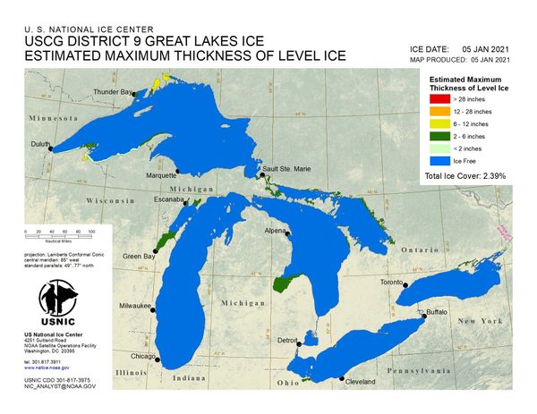 Ice Cover in US Great Lakes ‘Has Fallen by Six Percent Every Decade’ So is Climate Change to Blame? - Sputnik International