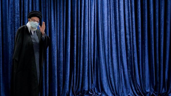 Iran's Supreme Leader Ayatollah Ali Khamenei attends to deliver a televised speech, in Tehran, Iran January 8, 2021 Iran's Supreme Leader Ayatollah Ali Khamenei attends to deliver a televised speech, in Tehran, Iran January 8, 2021 - Sputnik International