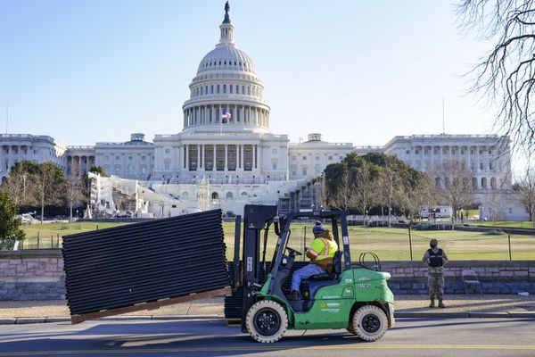 US Capitol Clean-Up in Full Swing Prior to Inauguration Day US Capitol Clean-Up in Full Swing Prior to Inauguration Day - Sputnik International