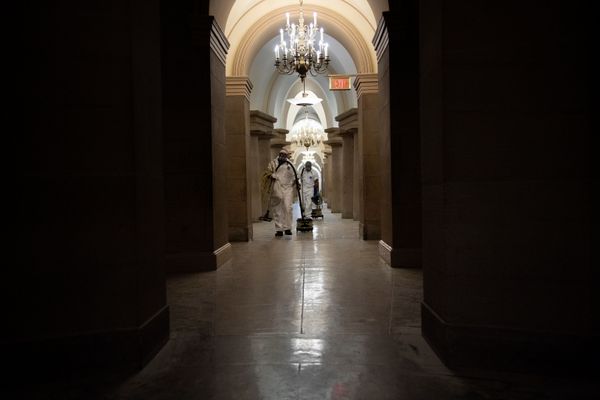 US Capitol Clean-Up in Full Swing Prior to Inauguration Day US Capitol Clean-Up in Full Swing Prior to Inauguration Day - Sputnik International