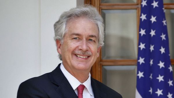 In this 10 July 2014 file photo, then US Deputy Secretary of State William Burns, is pictured in New Delhi, India.  President-elect Joe Biden has chosen the veteran diplomat to be his CIA director. Biden made the announcement on Monday.  - Sputnik International