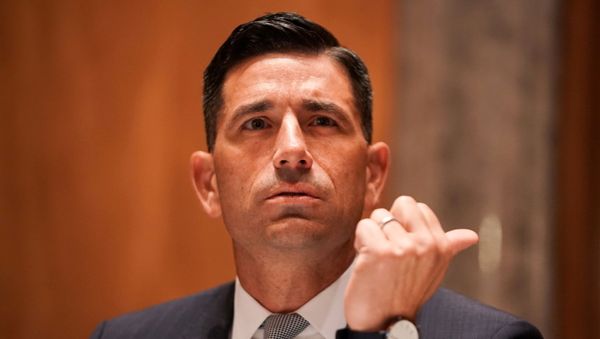 Acting Secretary of Homeland Security Chad Wolf is seen before he testifies before the Senate Homeland Security and Governmental Affairs Committee during his confirmation hearing on Capitol Hill in Washington, U.S., September 23, 2020 - Sputnik International