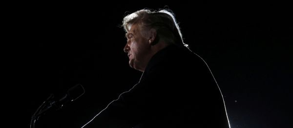 U.S. President Donald Trump addresses a campaign rally in Dalton, Georgia, U.S., on the eve of the run-off election to decide both of Georgia's Senate seats January 4, 2021 U.S. President Donald Trump addresses a campaign rally in Dalton, Georgia, U.S., on the eve of the run-off election to decide both of Georgia's Senate seats January 4, 2021 - Sputnik International