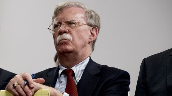 National Security Adviser John Bolton attends a meeting with President Donald Trump as he meets with Indian Prime Minister Narendra Modi at the G-7 summit in Biarritz, France, Monday, Aug. 26, 2019 - Sputnik International