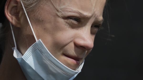 Climate activist Greta Thunberg attends a news conference following a meeting with German Chancellor Angela Merkel in Berlin, Germany, Thursday, Aug. 20, 2020 - Sputnik International