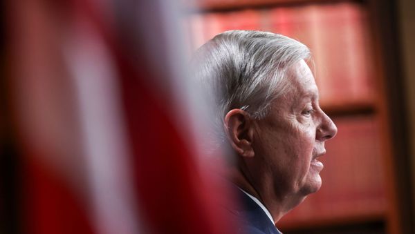 U.S. Senator Lindsey Graham (R-SC) attends a news conference - Sputnik International