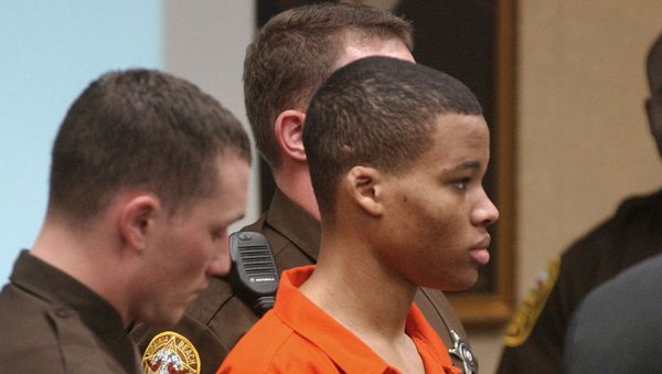 Lee Boyd Malvo, who was convicted of the Washington Sniper murders, in court in 2003. - Sputnik International