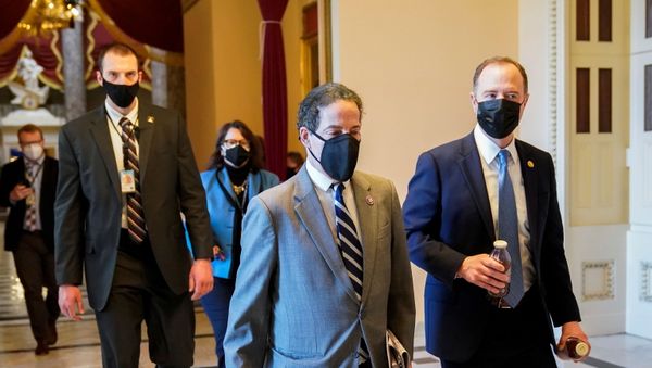 Rep. Jami Raskin (D-MD) and House Intelligence Committee Chairman Adam Schiff - Sputnik International