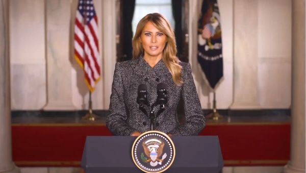 A Farewell Message from First Lady Melania Trump - Sputnik International