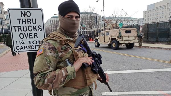 Unprecedented Military Presence Prior to Inauguration Ceremony of President-elect Joe Biden - Sputnik International