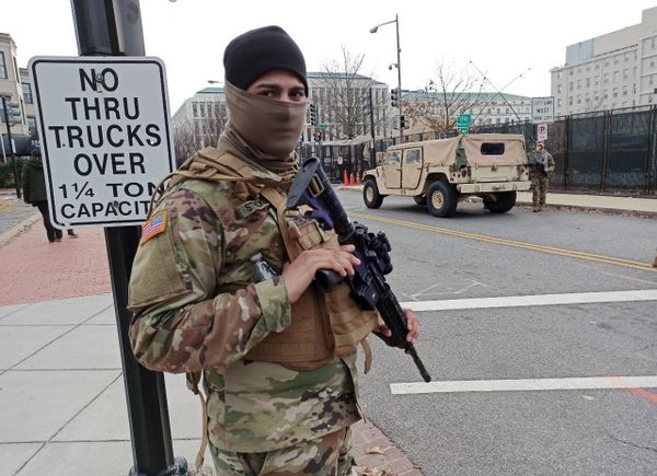 Unprecedented Military Presence Prior to Inauguration Ceremony of President-elect Joe Biden - Sputnik International