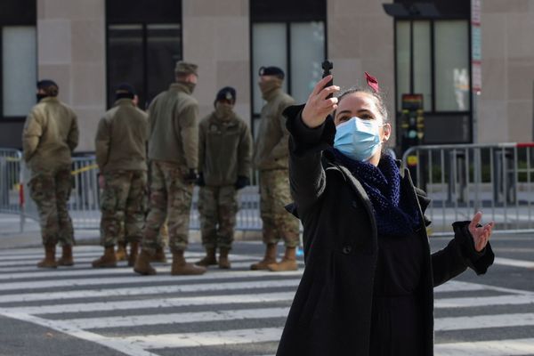 Unprecedented Military Presence Prior to Inauguration Ceremony of President-elect Joe Biden - Sputnik International
