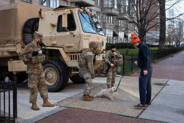 Unprecedented Military Presence Prior to Inauguration Ceremony of President-elect Joe Biden - Sputnik International