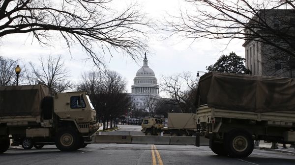 Unprecedented Military Presence Prior to Inauguration Ceremony of President-elect Joe Biden - Sputnik International