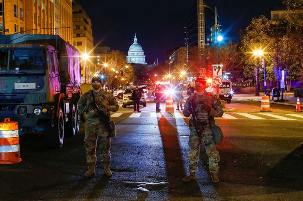 Unprecedented Military Presence Prior to Inauguration Ceremony of President-elect Joe Biden - Sputnik International