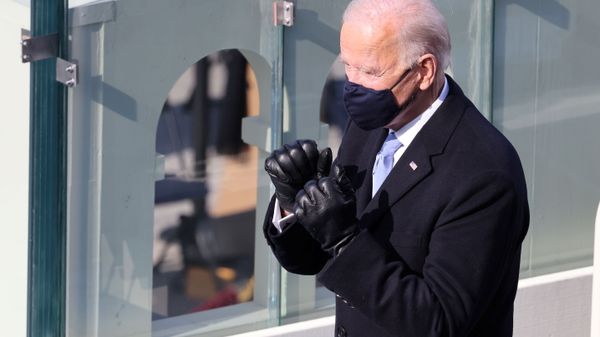 US President Joe Biden reacts during the 59th Presidential Inauguration in Washington, US, 20 January 2021.   - Sputnik International