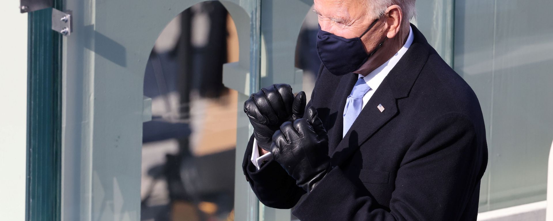 US President Joe Biden reacts during the 59th Presidential Inauguration in Washington, US, 20 January 2021.   - Sputnik International, 1920, 24.01.2021