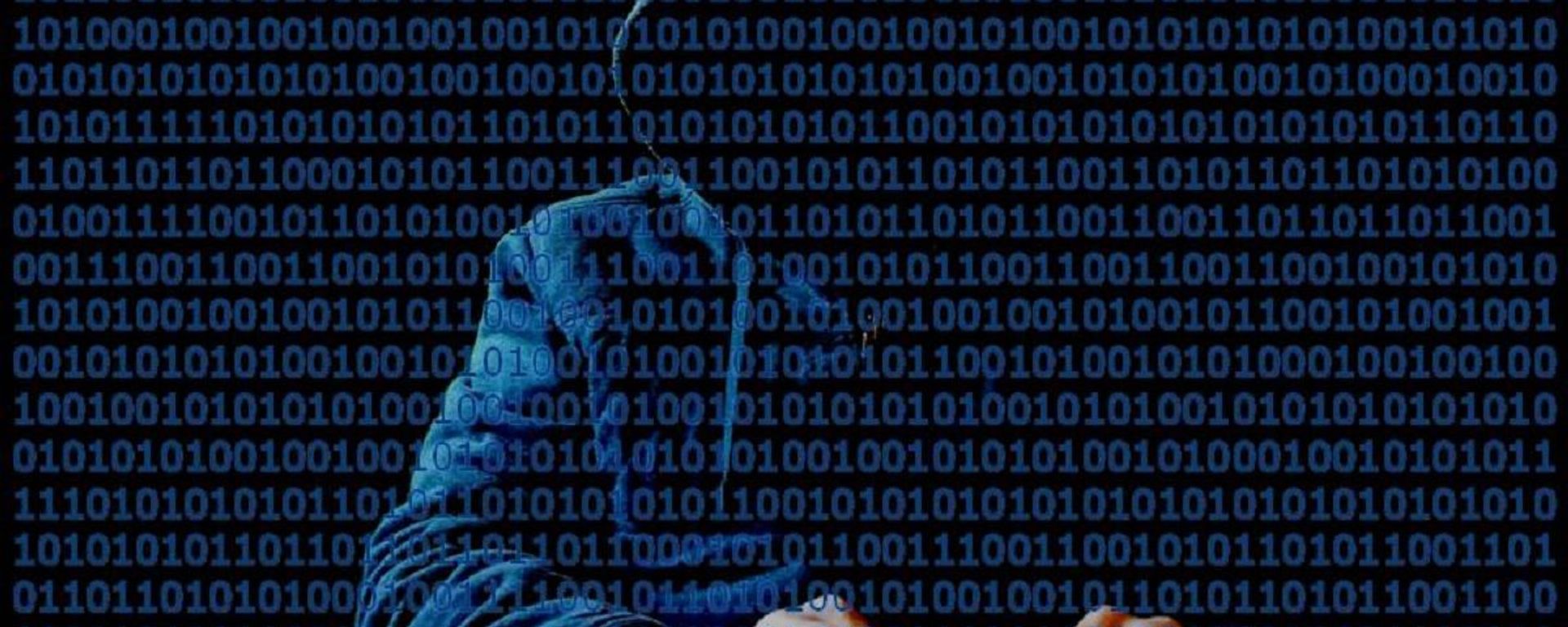 Hooded hacker at keyboard with binary code in front Hooded hacker at keyboard with binary code in front - Sputnik International, 1920, 05.01.2024