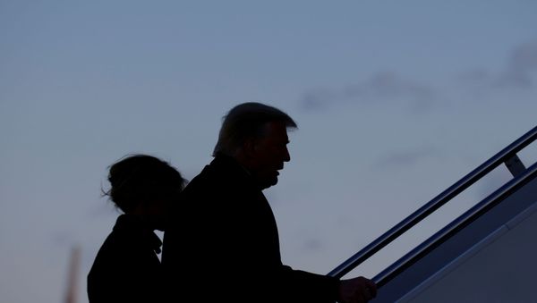 U.S. President Trump departs the Joint Base Andrews, Maryland - Sputnik International