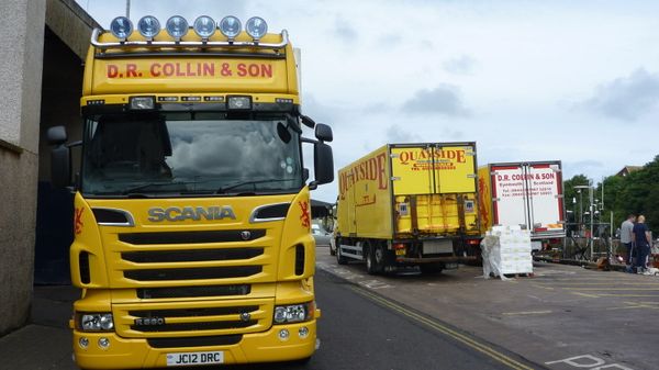 Coastal Berwickshire : Fish Lorries At Eyemouth near to Eyemouth, Scottish Borders, Great Britain (File) - Sputnik International