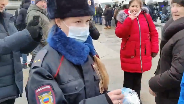 Policewoman in Moscow Policewoman in Moscow - Sputnik International