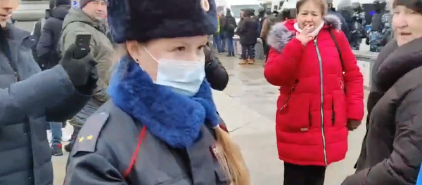 Policewoman in Moscow - Sputnik International