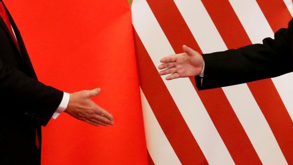 FILE PHOTO: Defining photos from the Trump presidency - Sputnik International