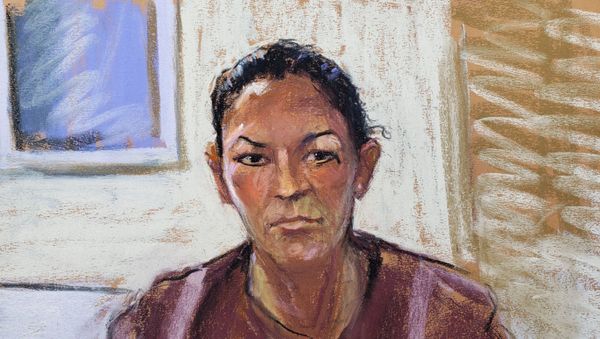 Ghislaine Maxwell appears via video link during her arraignment hearing where she was denied bail for her role aiding Jeffrey Epstein to recruit and eventually abuse of minor girls, in Manhattan Federal Court, in the Manhattan borough of New York City, New York, U.S. July 14, 2020 in this courtroom sketch. Ghislaine Maxwell appears via video link during her arraignment hearing where she was denied bail for her role aiding Jeffrey Epstein to recruit and eventually abuse of minor girls, in Manhattan Federal Court, in the Manhattan borough of New York City, New York, U.S. July 14, 2020 in this courtroom sketch. - Sputnik International