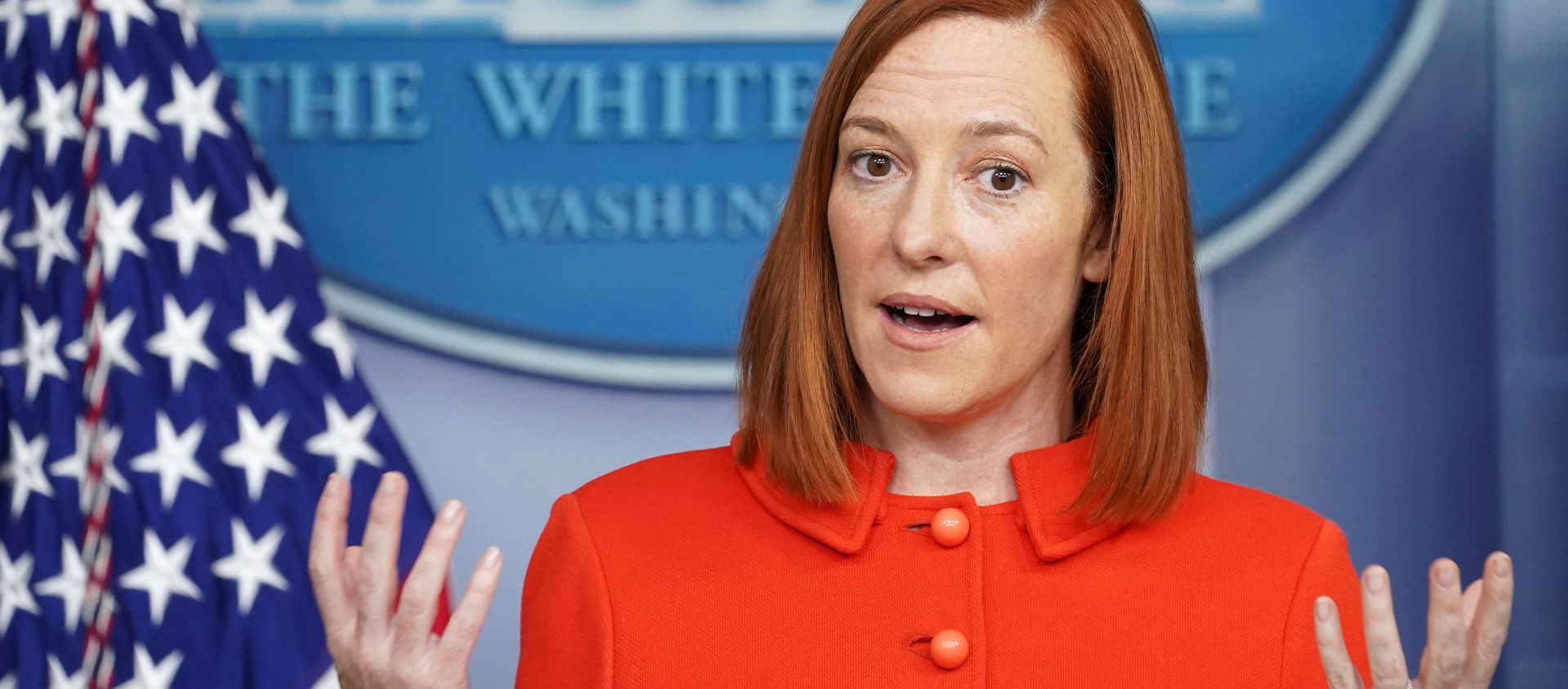 White House Press Secretary Jen Psaki holds a press briefing at the White House in Washington, U.S., January 26, 2021 White House Press Secretary Jen Psaki holds a press briefing at the White House in Washington, U.S., January 26, 2021 - Sputnik International, 1920, 03.02.2021