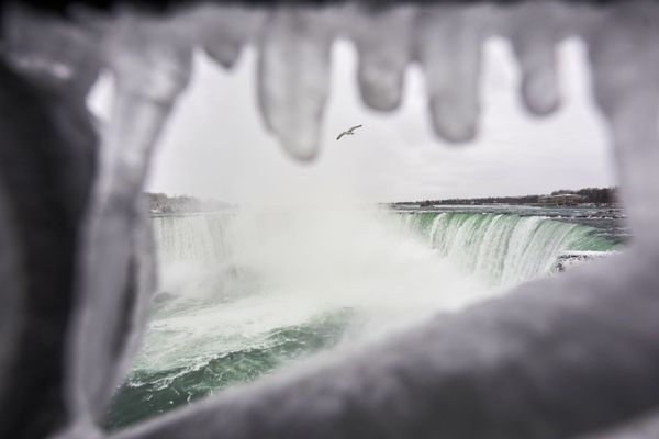 When Steam Turns to Ice: Niagara Falls in Winter When Steam Turns to Ice: Niagara Falls in Winter - Sputnik International