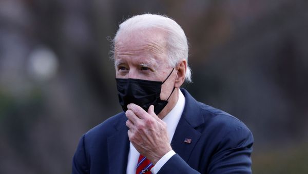 U.S. President Joe Biden walks from Marine One to the White House in Washington, U.S., January 29, 2021. - Sputnik International