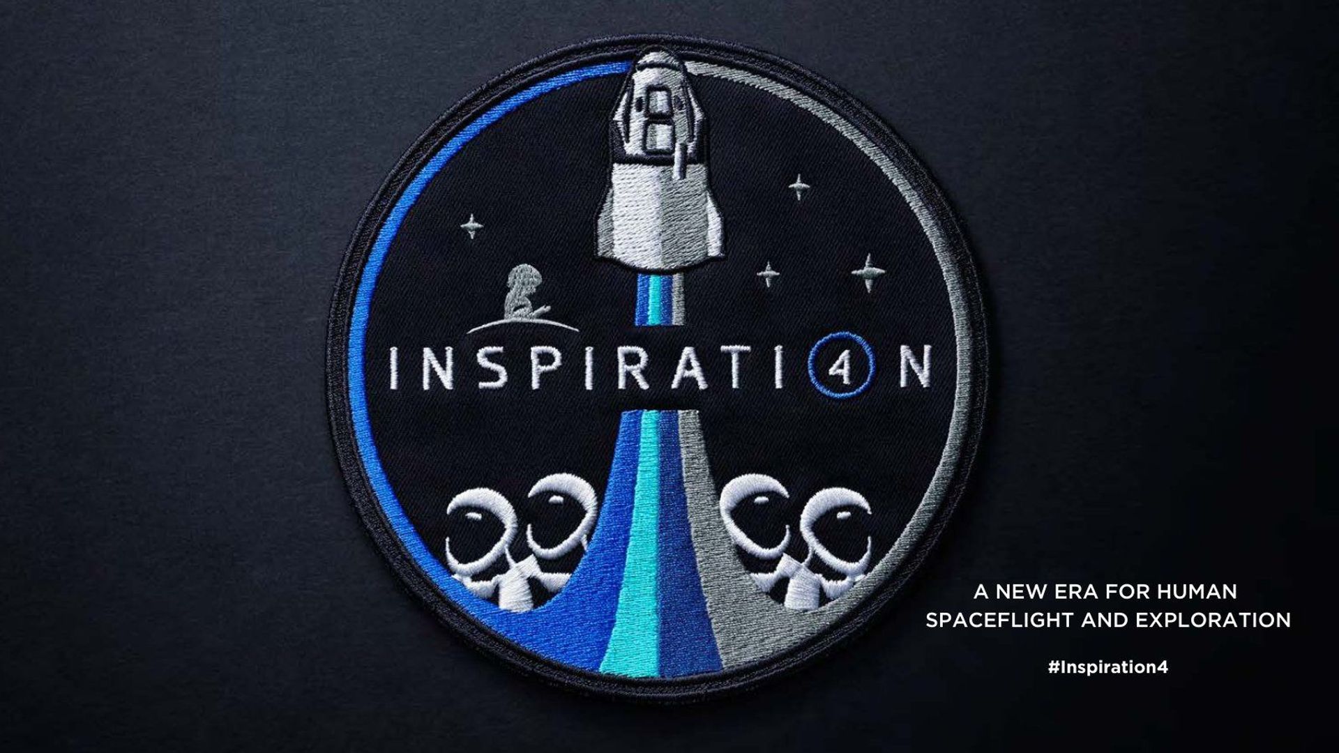 A logo of the Inspiration4 mission of SpaceX posted on Twitter February 1, 2021. - Sputnik International, 1920, 15.09.2021