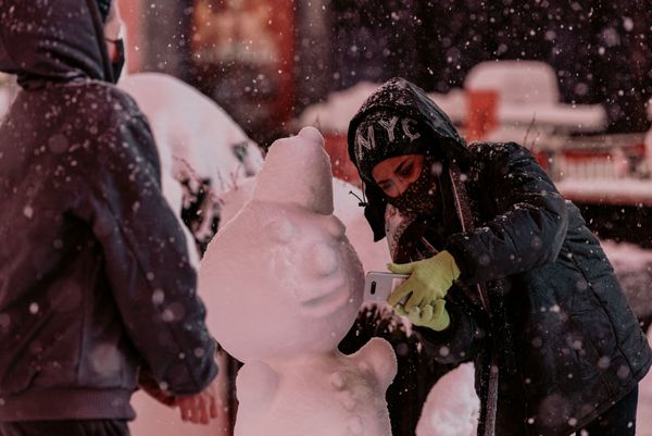Powerful Snowstorm Slams US East Coast - Sputnik International
