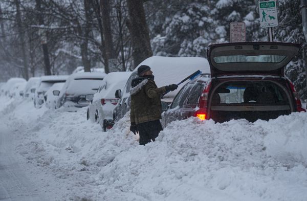 Powerful Snowstorm Slams US East Coast - Sputnik International