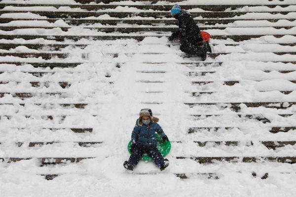 Powerful Snowstorm Slams US East Coast - Sputnik International