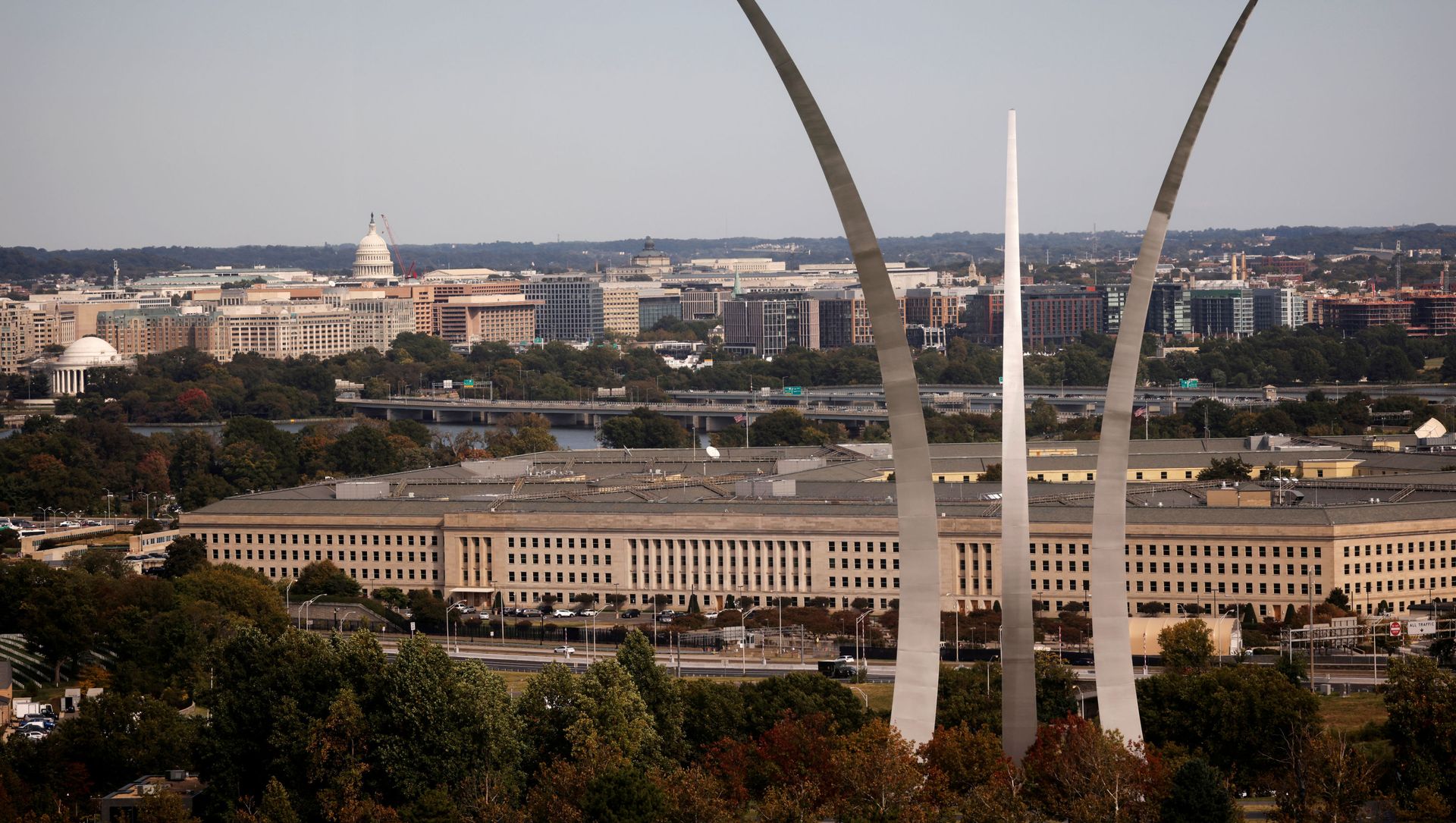The Pentagon building is seen in Arlington, Virginia, U.S. October 9, 2020. The Pentagon building is seen in Arlington, Virginia, U.S. October 9, 2020. - Sputnik International, 1920, 02.02.2021