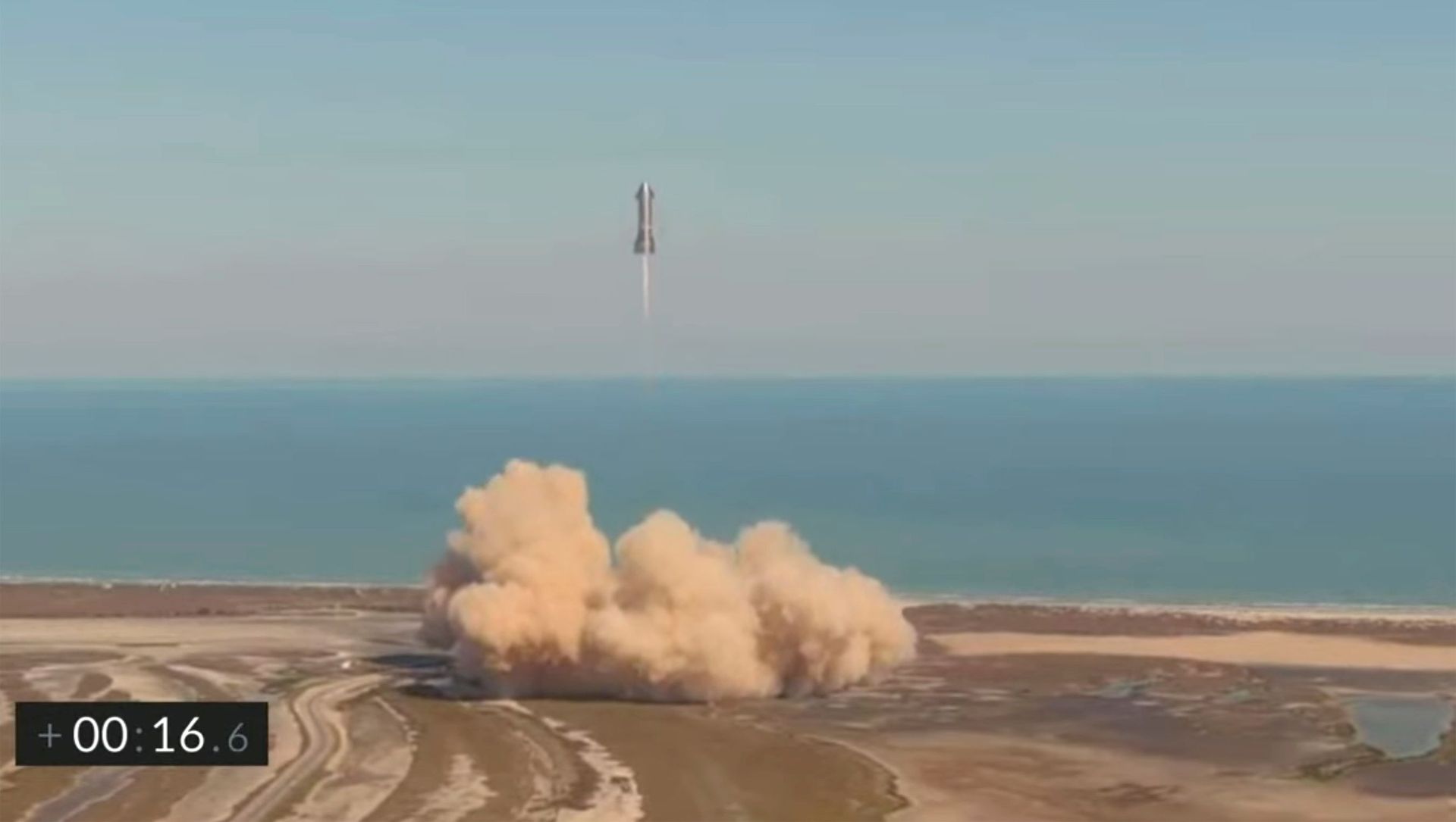 The SpaceX Starship SN9 prototype rocket lifts off for a test flight from its launch pad in Boca Chica The SpaceX Starship SN9 prototype rocket lifts off for a test flight from its launch pad in Boca Chica - Sputnik International, 1920, 02.02.2021