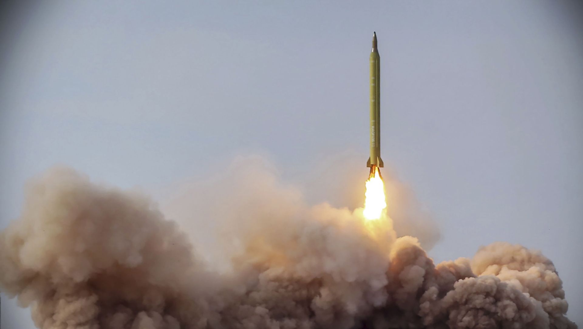 In this file photo released Jan. 16, 2021, by the Iranian Revolutionary Guard, a missile is launched in a drill in Iran. On Tuesday, Jan. 26, 2021, Iran warned the Biden administration that it will not have an indefinite time period to rejoin the 2015 nuclear deal between Tehran and world powers. In this file photo released Jan. 16, 2021, by the Iranian Revolutionary Guard, a missile is launched in a drill in Iran. On Tuesday, Jan. 26, 2021, Iran warned the Biden administration that it will not have an indefinite time period to rejoin the 2015 nuclear deal between Tehran and world powers. - Sputnik International, 1920, 02.02.2021