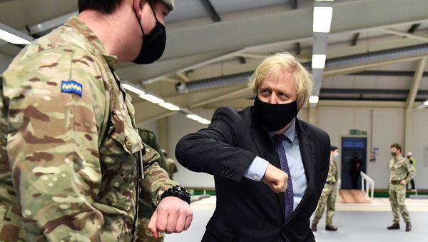 British PM Boris Johnson visits Scotland - Sputnik International