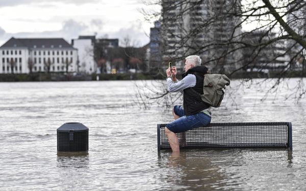 Rhine River Flooding Disrupts Traffic in Germany  - Sputnik International