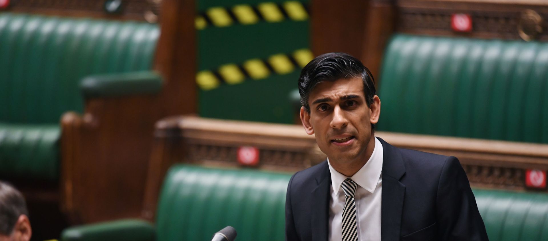 Britain's Chancellor of the Exchequer Rishi Sunak speaks at the House of Commons in London - Sputnik International, 1920, 04.02.2021