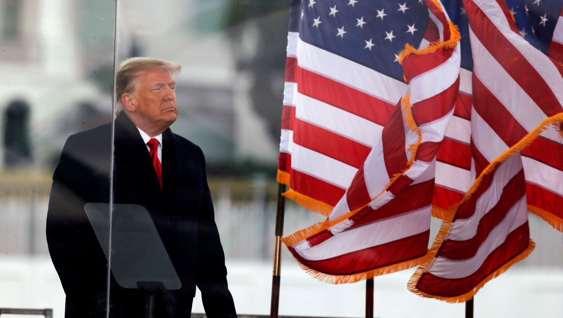 U.S. President Donald Trump holds a rally to contest the certification of the 2020 U.S. presidential election results by the U.S. Congress in Washington U.S. President Donald Trump holds a rally to contest the certification of the 2020 U.S. presidential election results by the U.S. Congress in Washington - Sputnik International, 1920, 12.02.2021