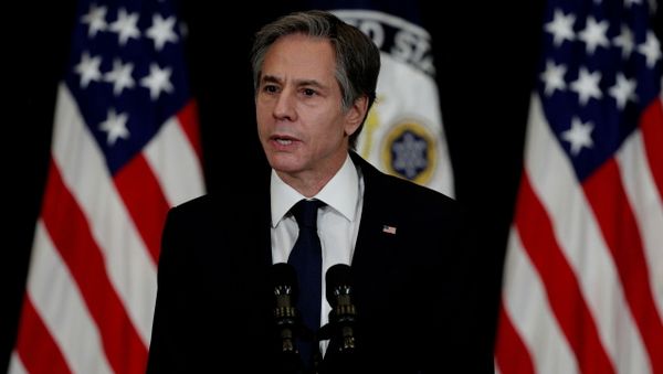U.S. Secretary of State Antony Blinken speaks speaks during a visit by U.S. President Joe Biden to the State Department in Washington, U.S., February 4, 2021. - Sputnik International