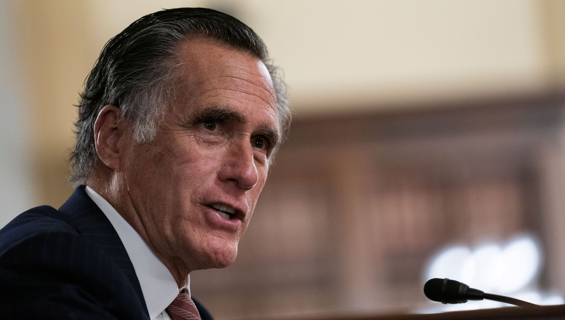 FILE PHOTO: Senator Mitt Romney, R-UT, asks Antony J. Blinken, of New York, a question during his confirmation hearing to be Secretary of State before the U.S. Senate Foreign Relations Committee at the U.S. Capitol in Washington, DC, U.S. January 19, 2021 FILE PHOTO: Senator Mitt Romney, R-UT, asks Antony J. Blinken, of New York, a question during his confirmation hearing to be Secretary of State before the U.S. Senate Foreign Relations Committee at the U.S. Capitol in Washington, DC, U.S. January 19, 2021 - Sputnik International, 1920, 04.02.2021