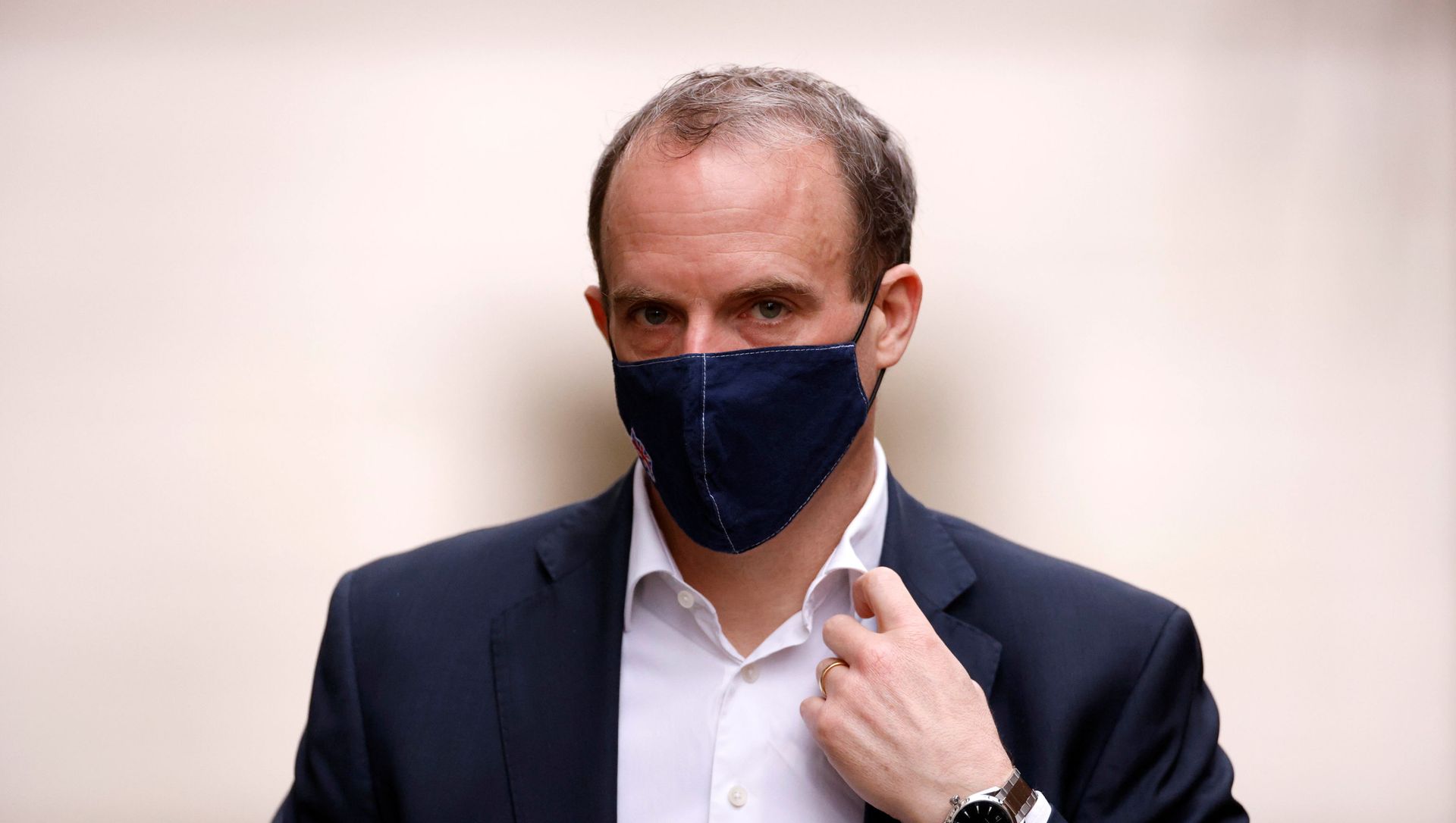 Britain's Foreign Affairs Secretary Dominic Raab walks outside Downing Street in London Britain's Foreign Affairs Secretary Dominic Raab walks outside Downing Street in London - Sputnik International, 1920, 16.02.2021