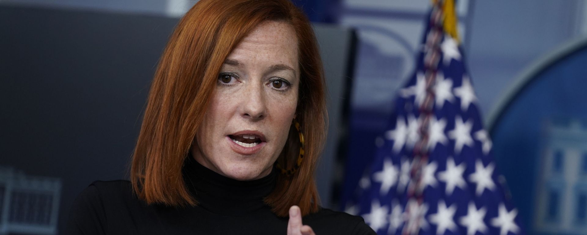 White House press secretary Jen Psaki speaks during a press briefing at the White House, Wednesday, Feb. 3, 2021, in Washington. - Sputnik International, 1920, 13.12.2021